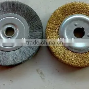 High Quality Copper Wire Disc Brush thumbnail-1