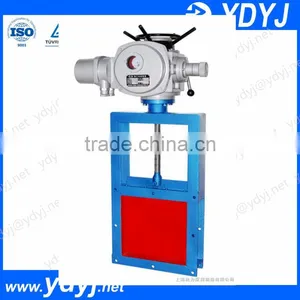 Electric Rectangular Slide Gate Valve for Industrial Use thumbnail-2