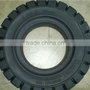 Solid Tire With Rim Solid Wheel 4.00-8 3.75 for Heavy Trolleys thumbnail-4