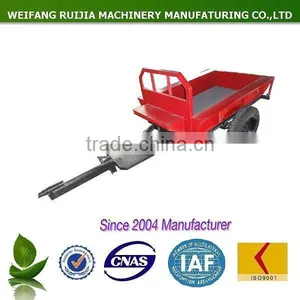 Hot Sale Chinese Cheap 1 Ton / 1.5 Tons Agricultural Trailers Used for Sale ! New China Diesel Tractors With Trailer for Sale ! thumbnail-1