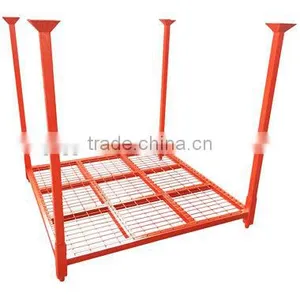 Heavy Duty High Stability Pallet Tire Rack PR2011 With Wire Mesh thumbnail-3