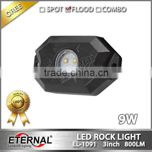 RGB Wireless Remote Bluetooth Controle LED Rock Light Jeep Wrangler Offroad Powersports Flood Light thumbnail-6
