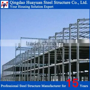 Prefab Steel Structure Fabrication Workshop Layout With CE Certificate thumbnail-1