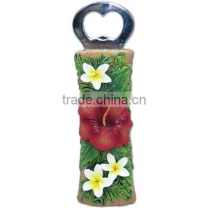 Hawaiian Hibiscus Island Style Bottle Opener thumbnail-2