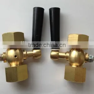 Brass Gauge Cokes Valve for Pressure and Temperature Gauges Accessories thumbnail-1
