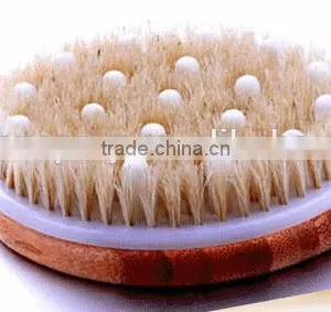 Bamboo Collection Massager Bath Brush thumbnail-1