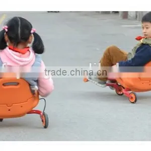 New Arrive Children 3 Wheel Swing Bike Scooter Kids Tricycle Bicycle Ride Toy thumbnail-3