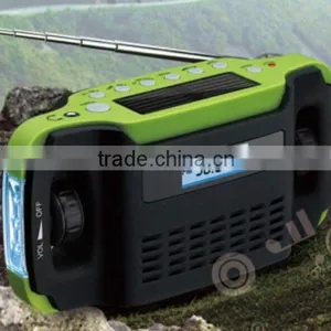 USA Amazon SOLAR POWER RADIO CAMPING Emergency Radio With LED Light thumbnail-6