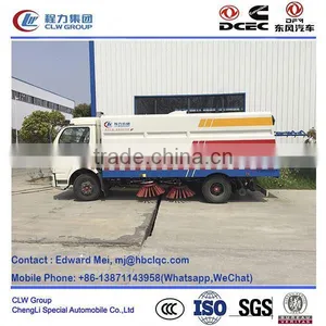 Dongfeng 4*2 Type 120hp 6 Ton Road Cleaning Car thumbnail-3