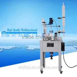 20L Single Glass Laboratory Reactor With PTFE Valve thumbnail-2
