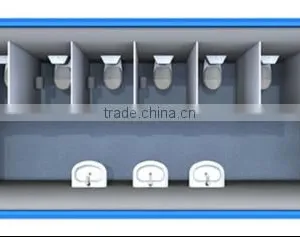 Modern Low Cost Prefab Toilet for Sale thumbnail-4