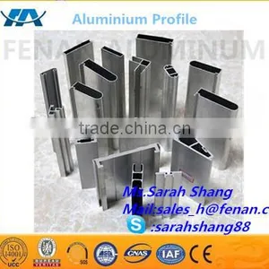 6063 Aluminum Window Frames Profile Window Glass Frame Section Anodized Aluminum Profile thumbnail-1