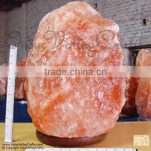 Himalayan Rock Salt Lamp, Crafted Salt Lamp, Salt Lamp Ionizer thumbnail-1