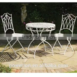 POWERLON Top 1 Outdoor Furniture Metal Foldable Table Set thumbnail-3