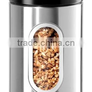 Stainless Steel Kitchen Storage Canister Coffee Canister thumbnail-2