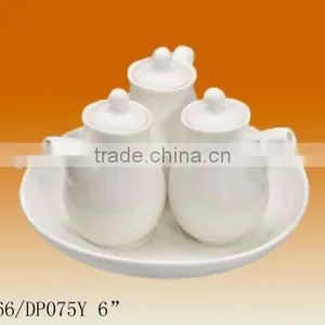 Factory Direct Wholesale Porcelain Cruet Set thumbnail-1