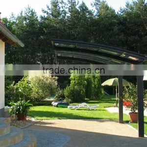 Flat Polycarbonate Roof Aluminium Carport Polycarbonate Canopy Roof thumbnail-1