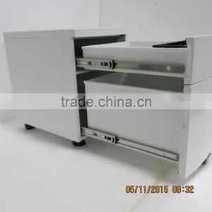 Hot Sale-Steel Cabochon Mobile Pedestal- Side Pull Handle thumbnail-1