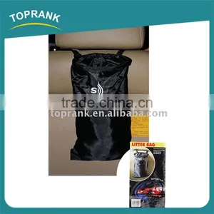 13*30CM Custom Logo Black Seat Back Car Trash Bag for Cars thumbnail-1