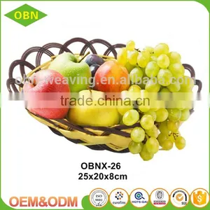 Quality Rural Style Woven Decorative Fruits Basket thumbnail-3