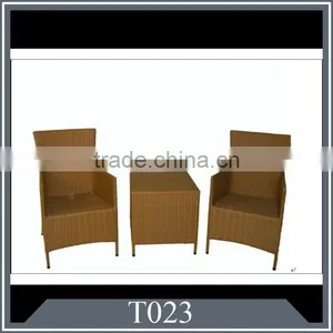 Wicker Coffee Set Rattan Furniture Tea Table Coffee Set thumbnail-1