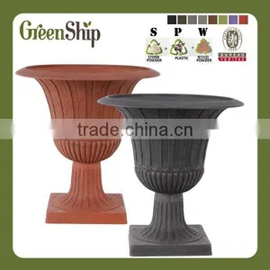 Irrigation Flower Pot With High Square Base thumbnail-1