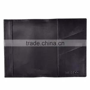 Best Brand Good Quality Genuine Leather RFID Blcoking Travel Passport Cover thumbnail-2