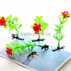 Wholesale Fashion Green Head Plants Grass Bean Sprout Flower Hairpin thumbnail-3