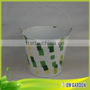 Popular Porcelain Metal Practical Indoor Wholesale Plant Pots thumbnail-2