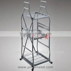 Stainless Steel Wheel Display Rack thumbnail-1