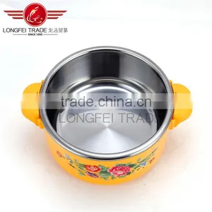 Eco-friendly 0.5L, 1L, 2L, 4L Plastic Casing /stainless Steel Inner 4pcs Food Warmer Set/ Food Container thumbnail-5