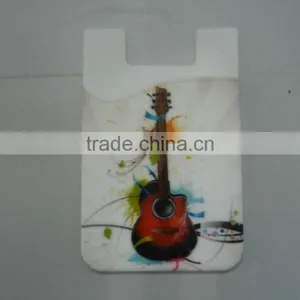 Promotion Gift Fashion Phone Silicone Mini Wallet With Color Printing thumbnail-2
