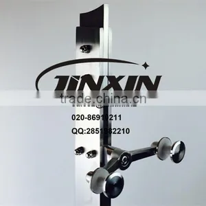 JINXIN Tempered Glass Fence Panels Stair Railing Cost 12mm Clear Tempered Glass Railing thumbnail-3