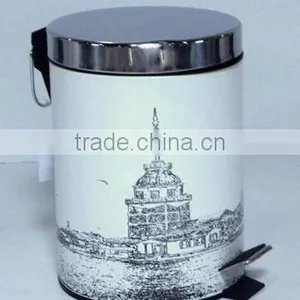 MSE1007B Round Trash Can thumbnail-1
