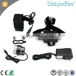 10W 3800Lumens 3 * CREE XM-L T6 LED Head Light Torch Rechargeable Waterproof Aluminum Alloy Head Lamp thumbnail-4
