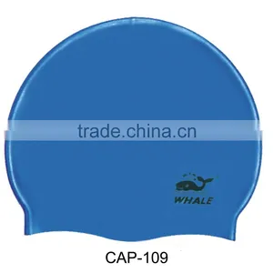 2016 Popular Silicone Swim Cap,cheap Waterproof Swimming Cap(CAP-100) thumbnail-3