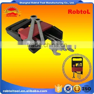 5 in 1 Set Kit Ratchet Wrench Flexible Head Gear Spanner Combination Torque Chrome Vanadium Auto Repair Two Way thumbnail-5