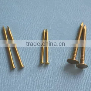 Round Head Brass Nails thumbnail-1