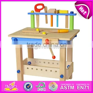 Best Educational Assemble Tools Wooden Toy Tool Bench for Children W03D043 thumbnail-3
