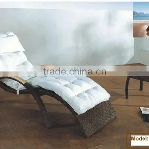 Wicker Recliner Chair thumbnail-1