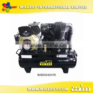 Diesel Driven Belt Air Compressor BHII55D42H70 thumbnail-1