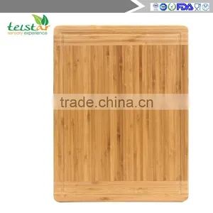 Large Bamboo Cutting Boards and Juice Groove, Thick Chopping Board thumbnail-1