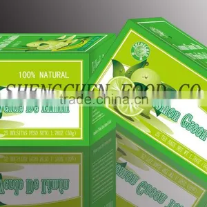 Lemon Green Tea Bag- Natural Fruit Green Teabag thumbnail-1