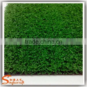 Fake Artificial Grass Plants Plastic Nursery Artificial Grass Yarn Green Carpet Chinese Artificial Grass thumbnail-2