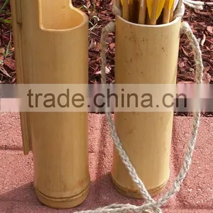 Handmade Bamboo Arrow Quivers For Archery Hunters thumbnail-1