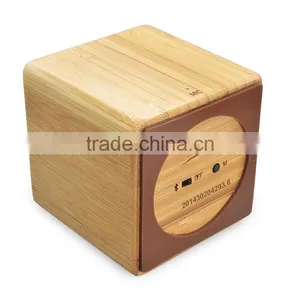 2016 Wireless Mini Bamboo Bluetooth Speaker thumbnail-1