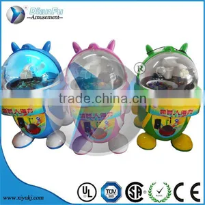 Hot Sale 2016 New Arrived Kids Coin Operated Claw Crane Arcade Game Machine Candy Vending Redamption Game Machine thumbnail-1