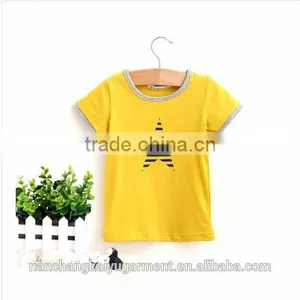 High Quality Organic Cotton t Shirt for Boy Kids t Shirt With New Design thumbnail-1