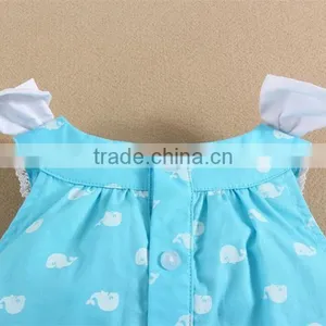 Fashion 2015 Newest Summer Woven Design Cotton Baby Top for Girls From 12Months to 6 Years thumbnail-6