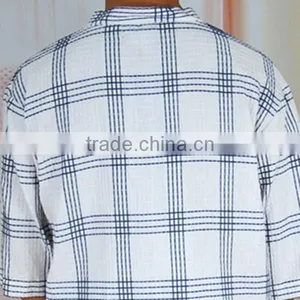 Adult 100% Cotton Waffle Pajamas thumbnail-5